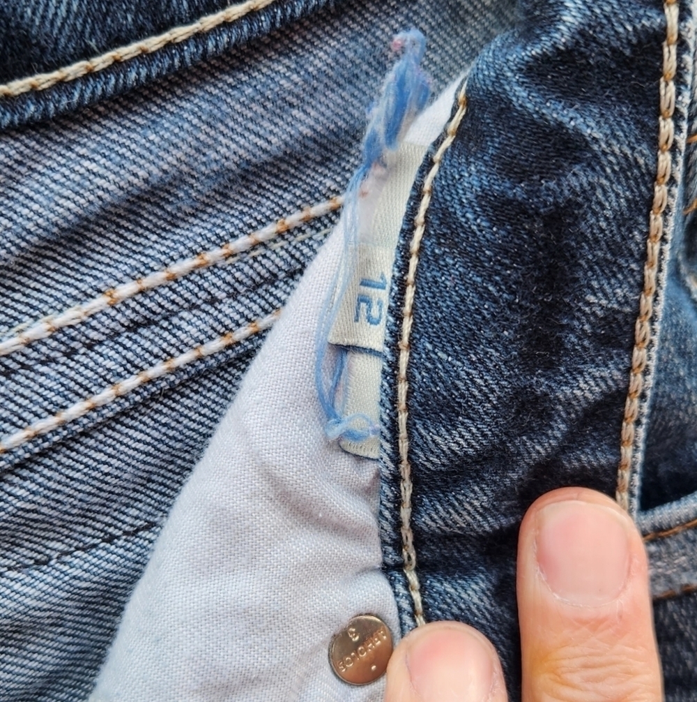 Robins Jean Straight Fit Dark Blue Denim - Picture 5 of 16